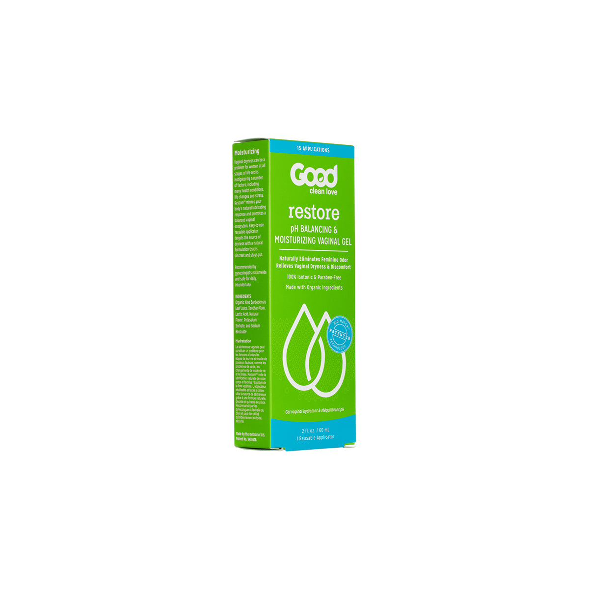 Good Clean Love Restore Moisturizing Lubricant 2oz