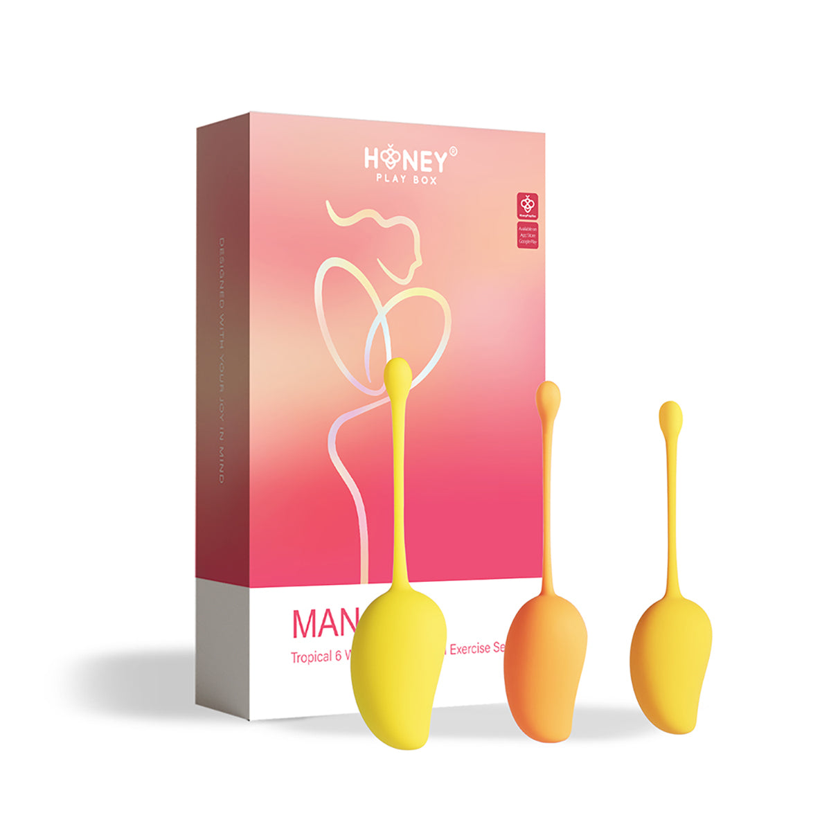 Mango Tropical 6pc Kegel Set