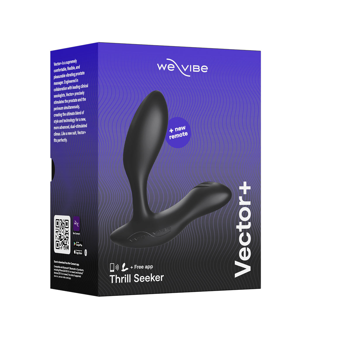 We-Vibe Vector+ - Charcoal Black