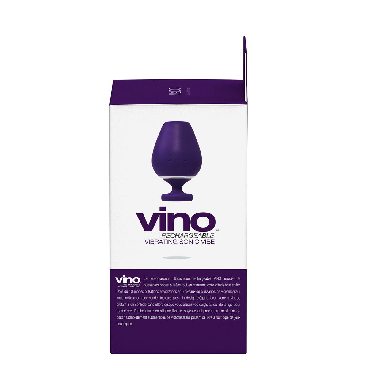 VeDO Vino Vibrating Sonic Vibe - Purple