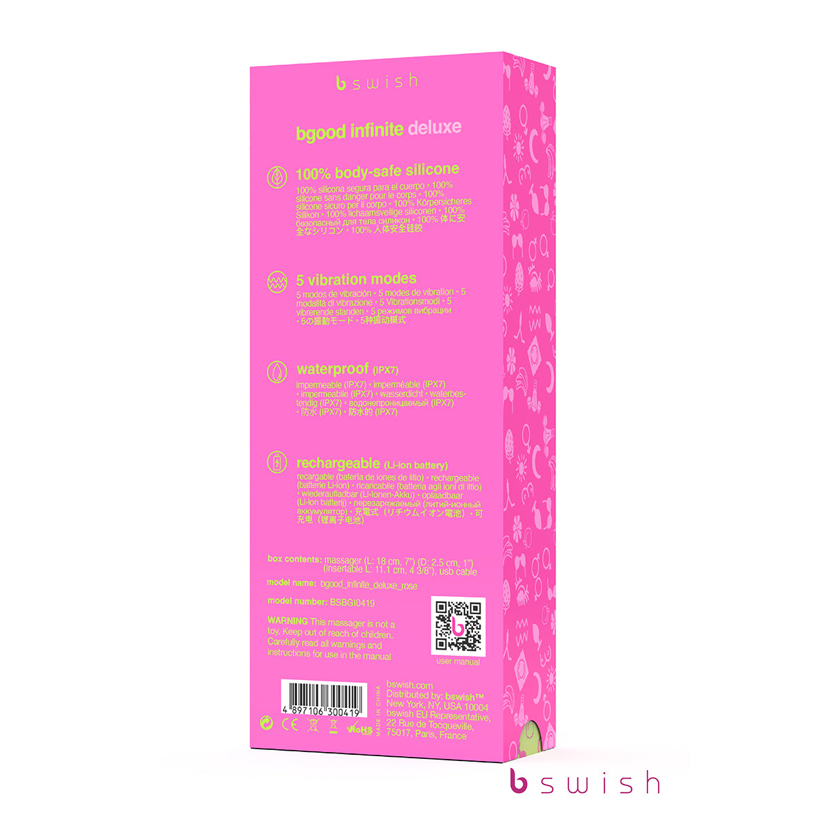 B Swish Bgood Deluxe Infinite- Rose