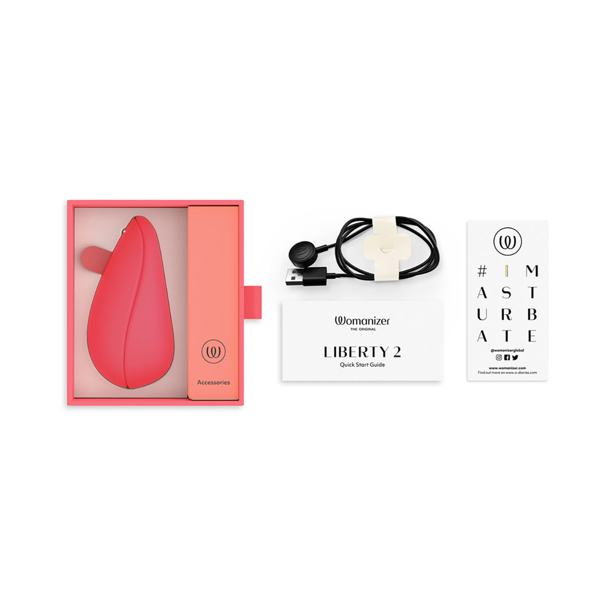 Womanizer Liberty 2- Vibrant Rose