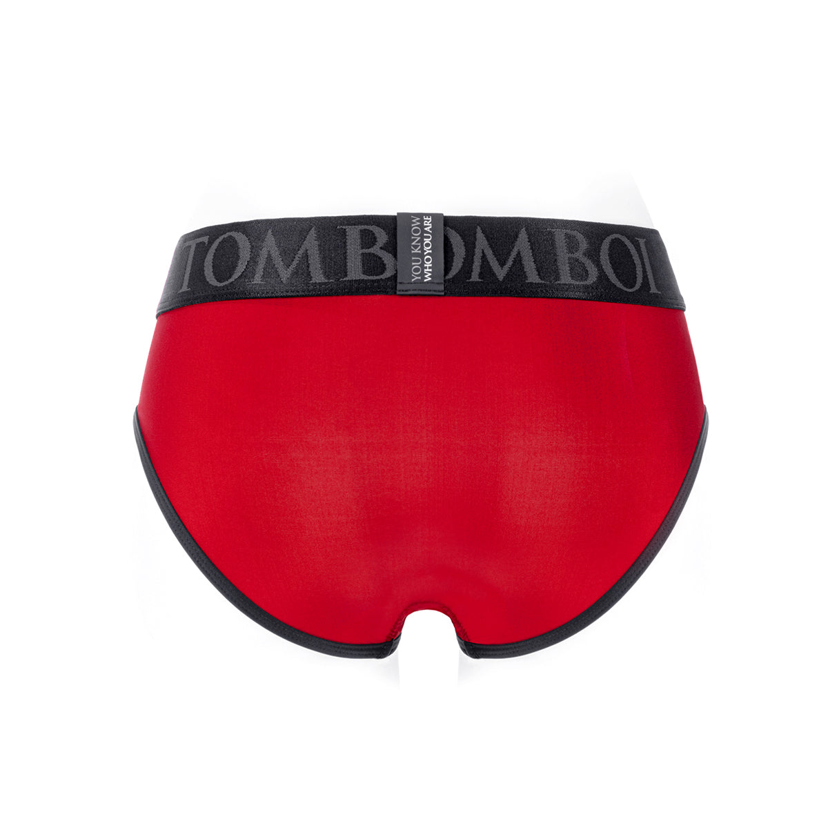 SpareParts Tomboi Cover Brief Nyl Red M