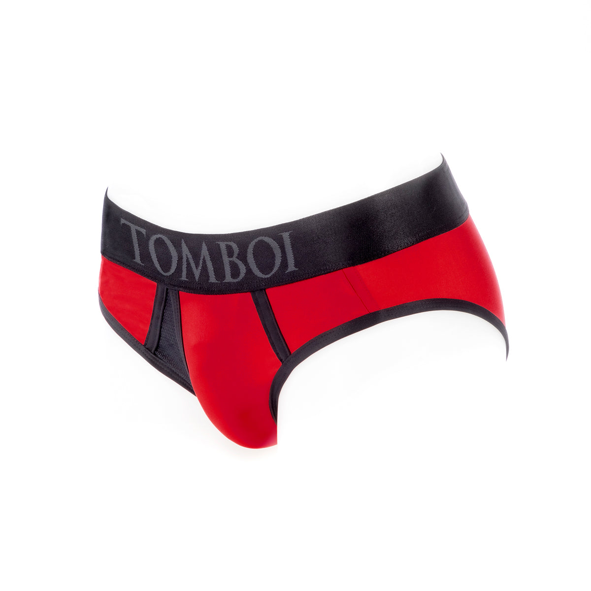 SpareParts Tomboi Cover Brief Nyl Red XL