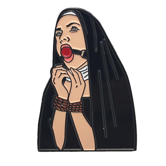 Nunsense Enamel Pin