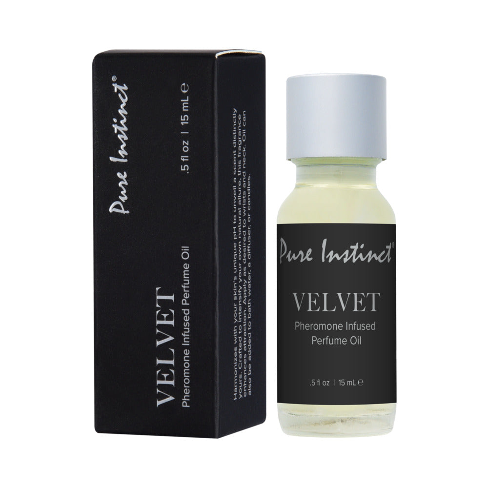 Pure Instinct Pheromone Perfume Oil Velvet 0.5oz