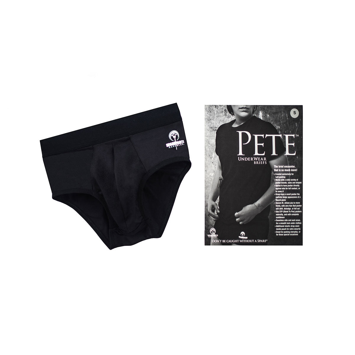 SpareParts Pete Contoured Briefs - Medium