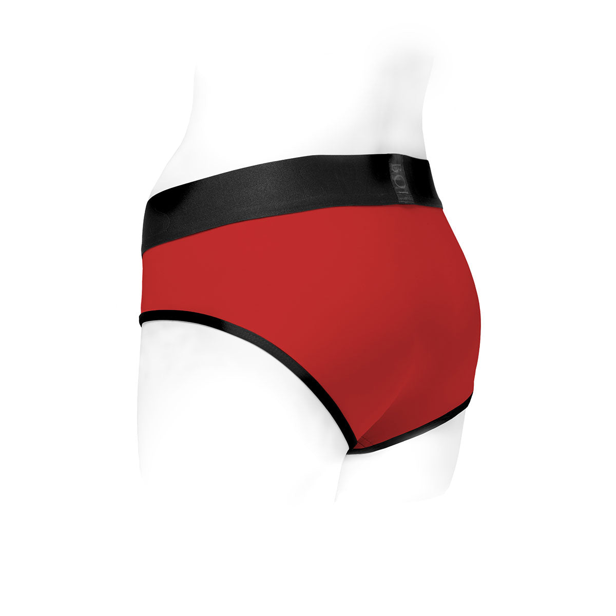 SpareParts Tomboi Harness Red/Black Nylon - 2X