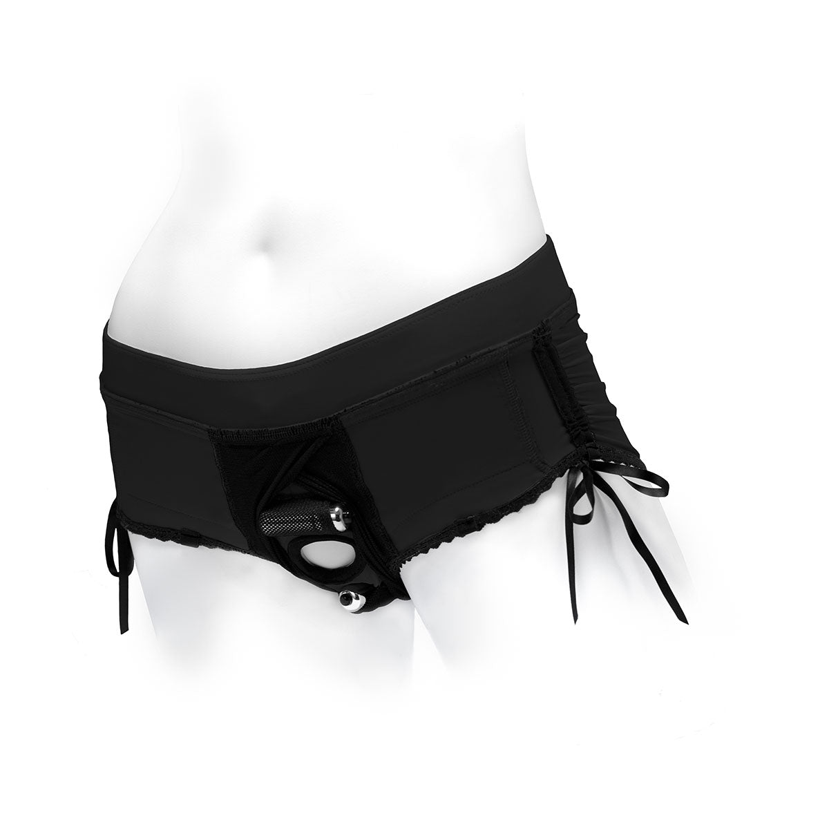 SpareParts Sasha Harness Black/Black Nylon - Large