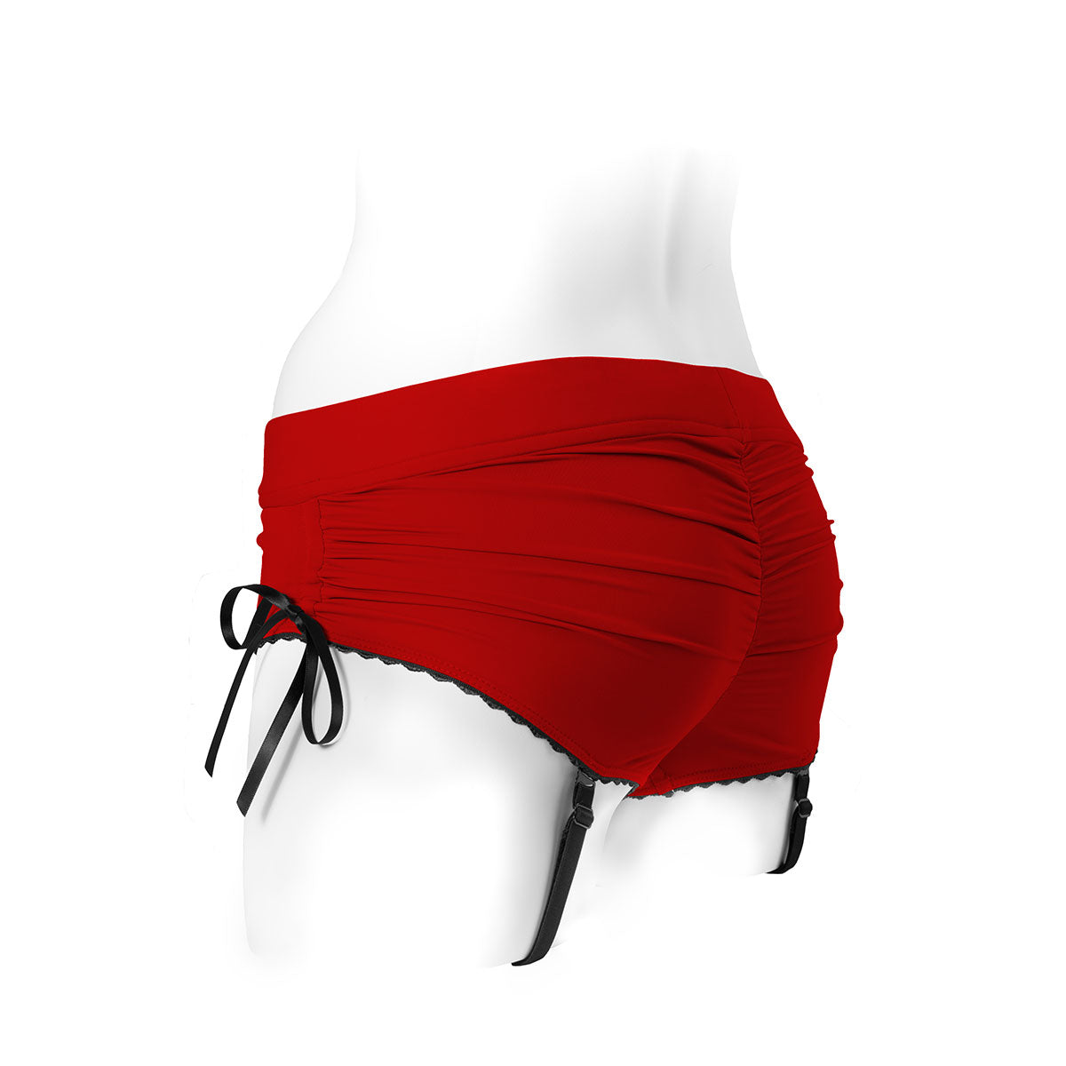 SpareParts Sasha Harness Red/Black Nylon - 2X