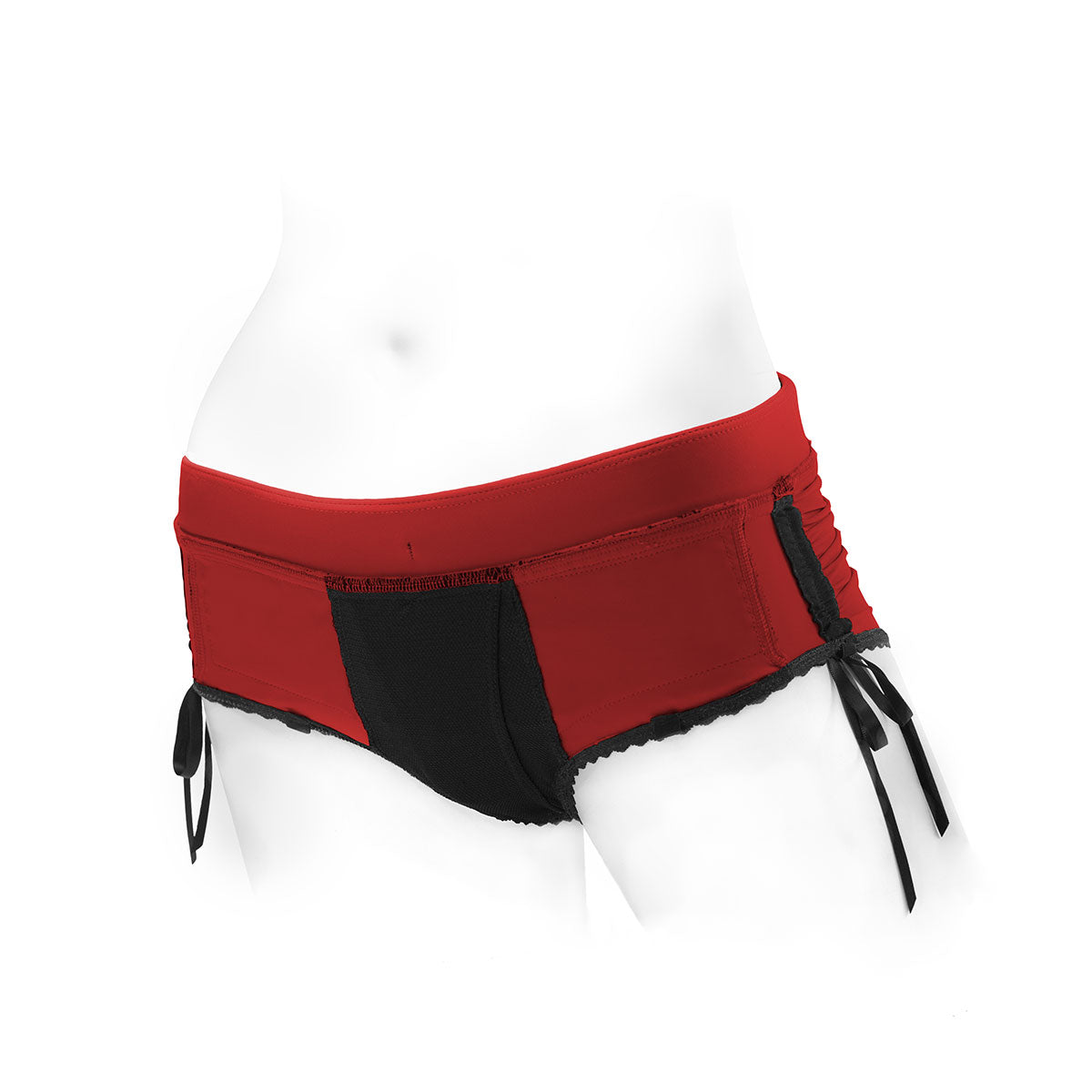 SpareParts Sasha Harness Red/Black Nylon - 3X