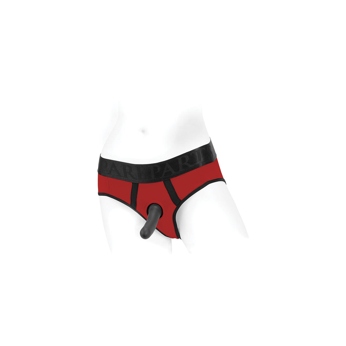 SpareParts Tomboi Harness Red/Black Nylon - 4X