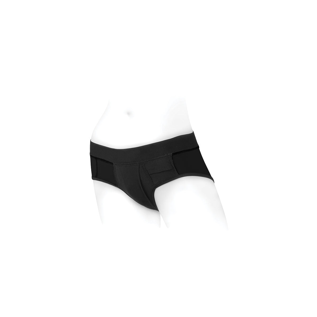 SpareParts Tomboi Harness Black/Black Nylon - XXS