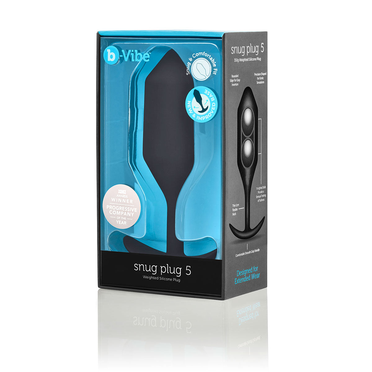 B-Vibe Snug Plug 5 (XXL) - Black