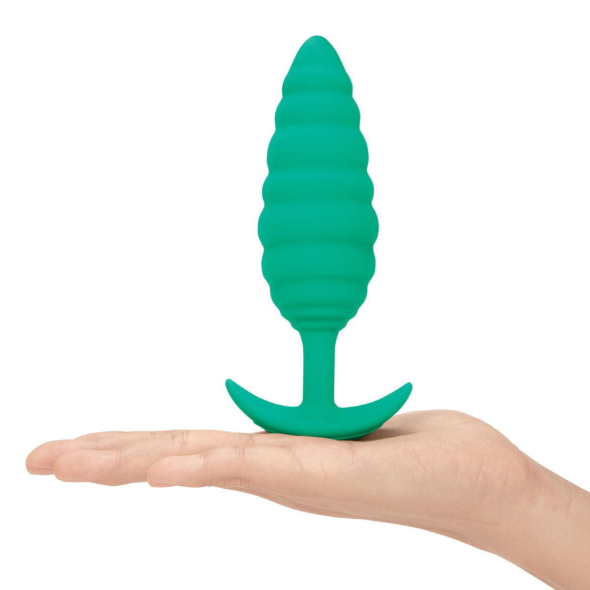 B-Vibe Texture Plug Twist Green (Large)