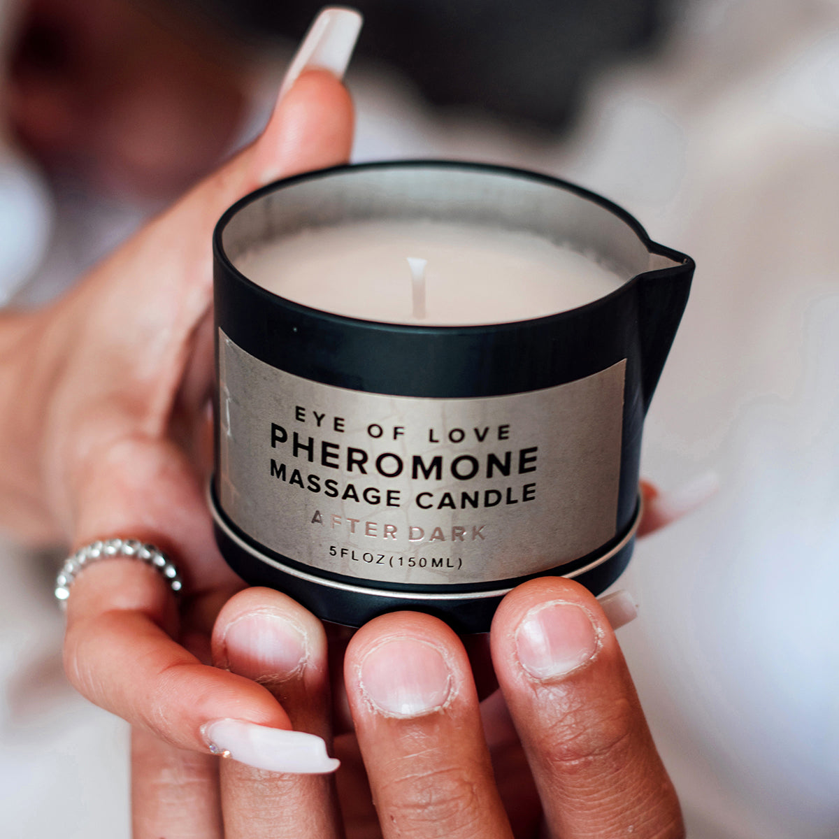 Eye of Love Pheromone Massage Candle 150ml  After Dark (F to M)