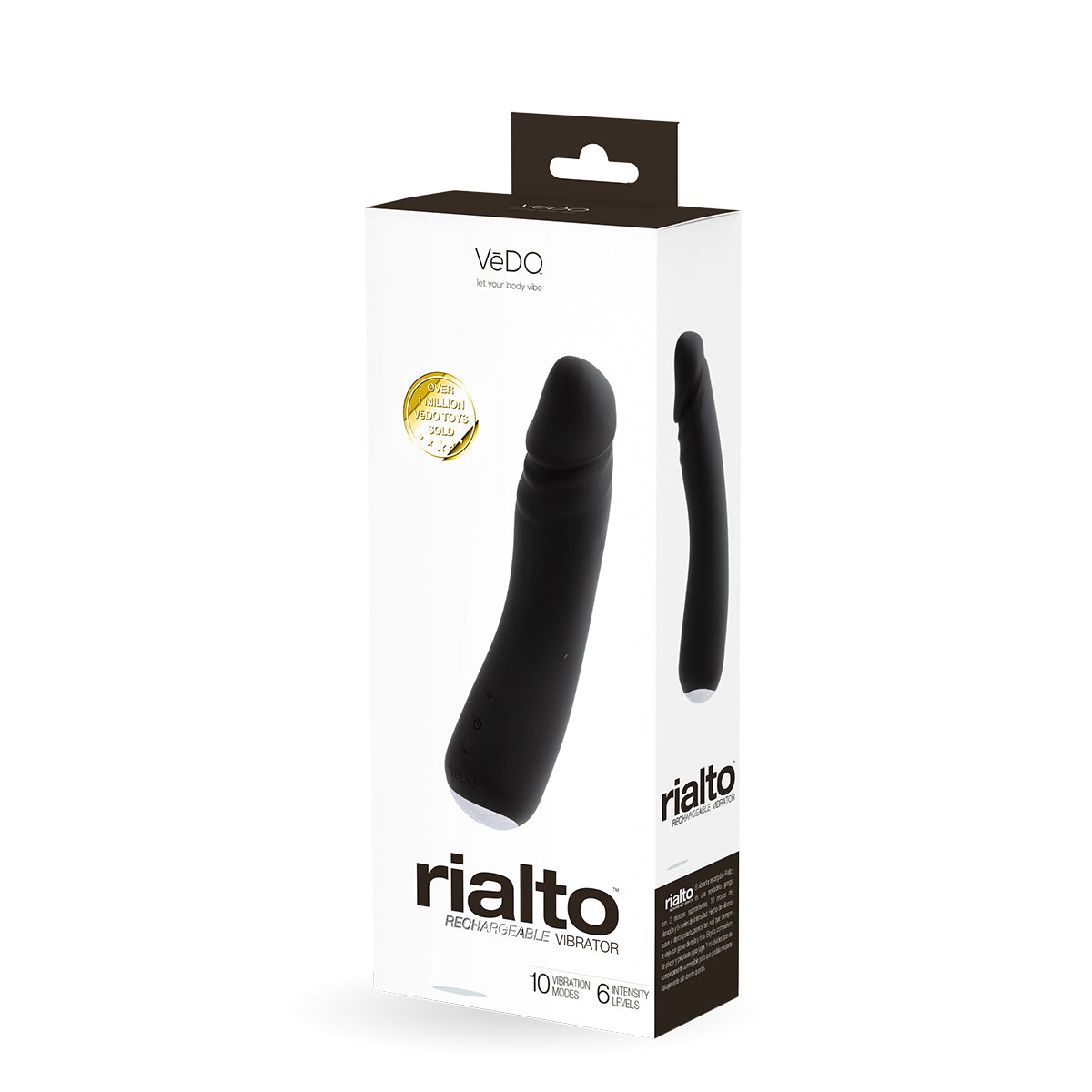 VeDO Rialto Vibrator - Black Pearl