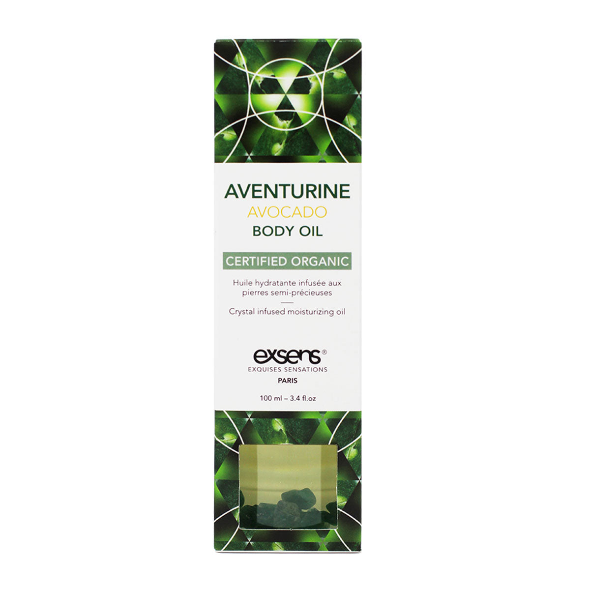 Exsens Body Oil 100ml - Aventurine Avocado