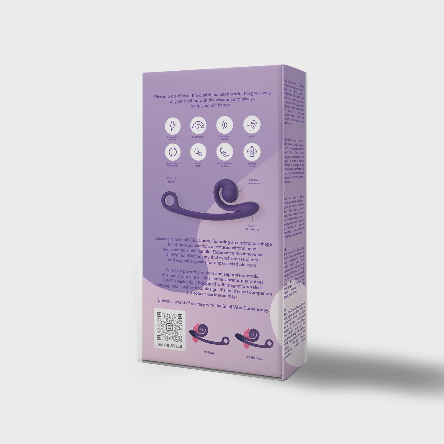 Snail Vibe Curve - Purple