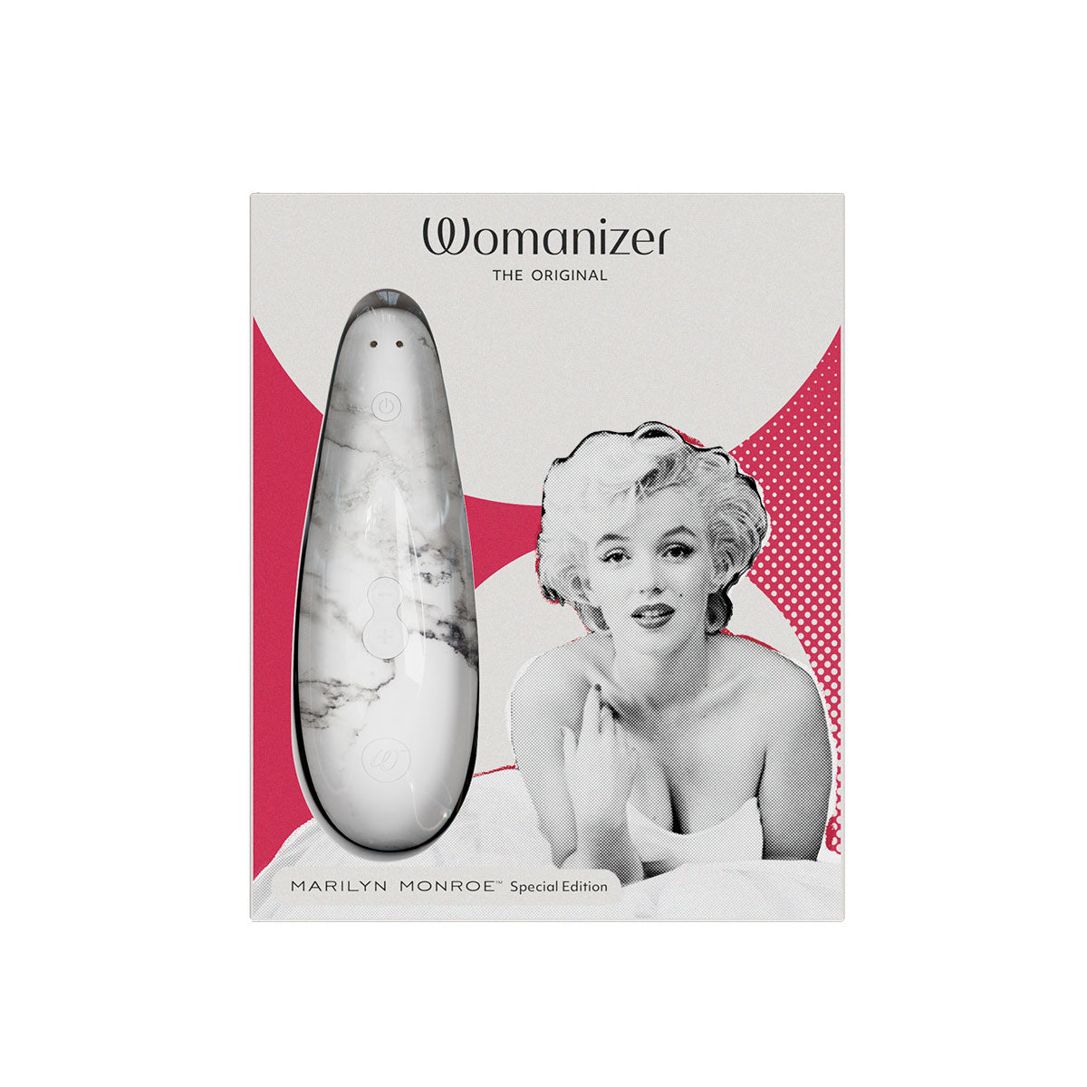 Womanizer Classic 2 Marilyn Monroe Special Edition - White Marble