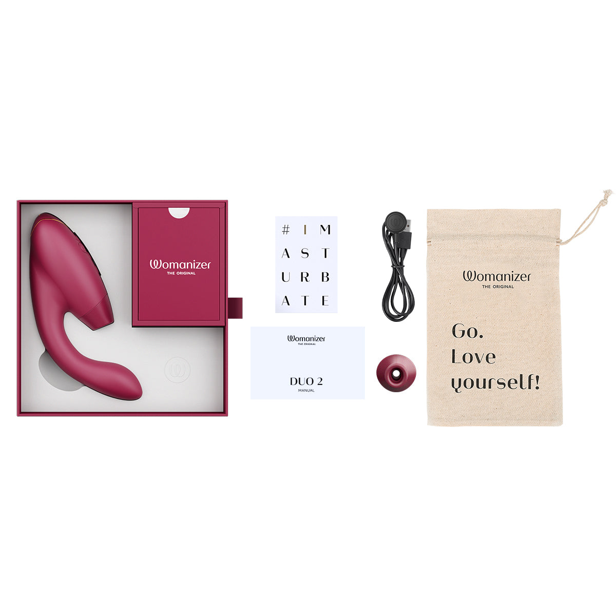 Womanizer Duo 2 - Bordeaux