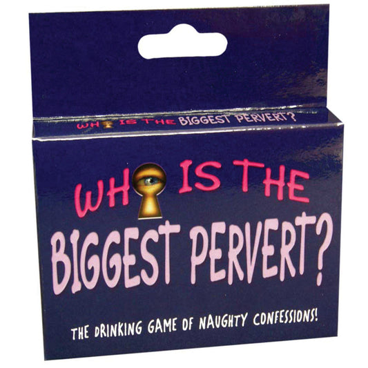 Who Is The Biggest Pervert? Card Game