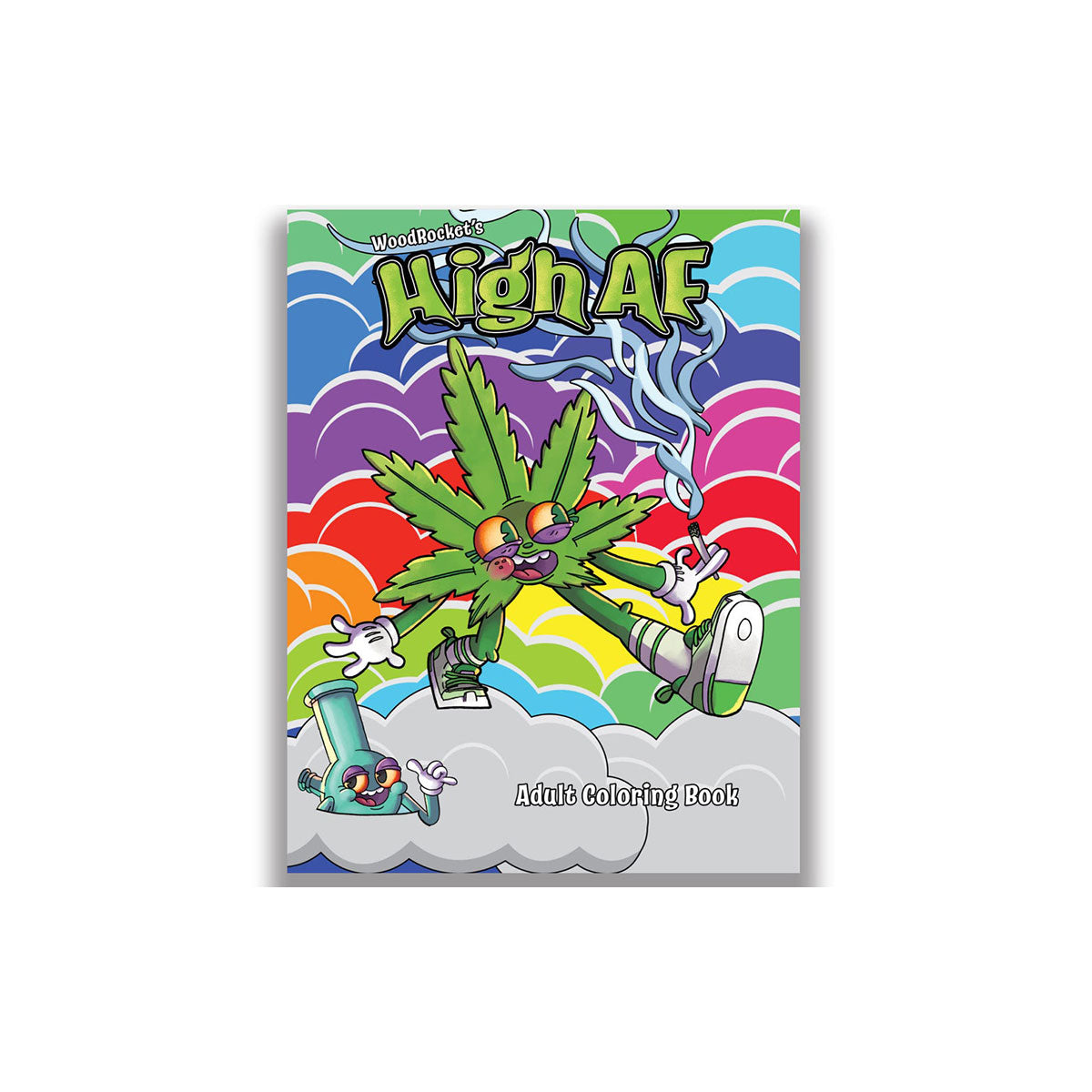 Wood Rocket High AF Coloring Book