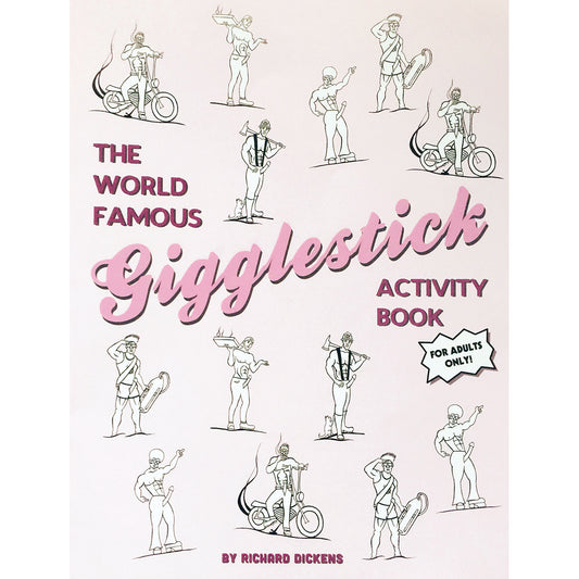 Wood Rocket World Famous Gigglestick Activity Book