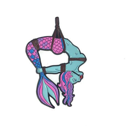 Geeky & Kinky Blue Mermaid Pin