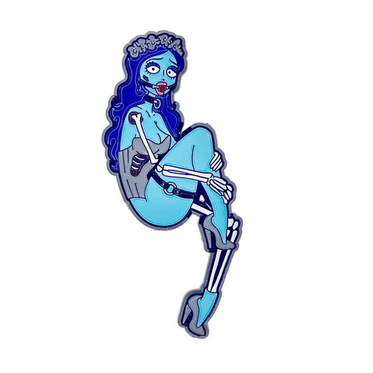 Geeky & Kinky Bride Skeleton Emily Pin