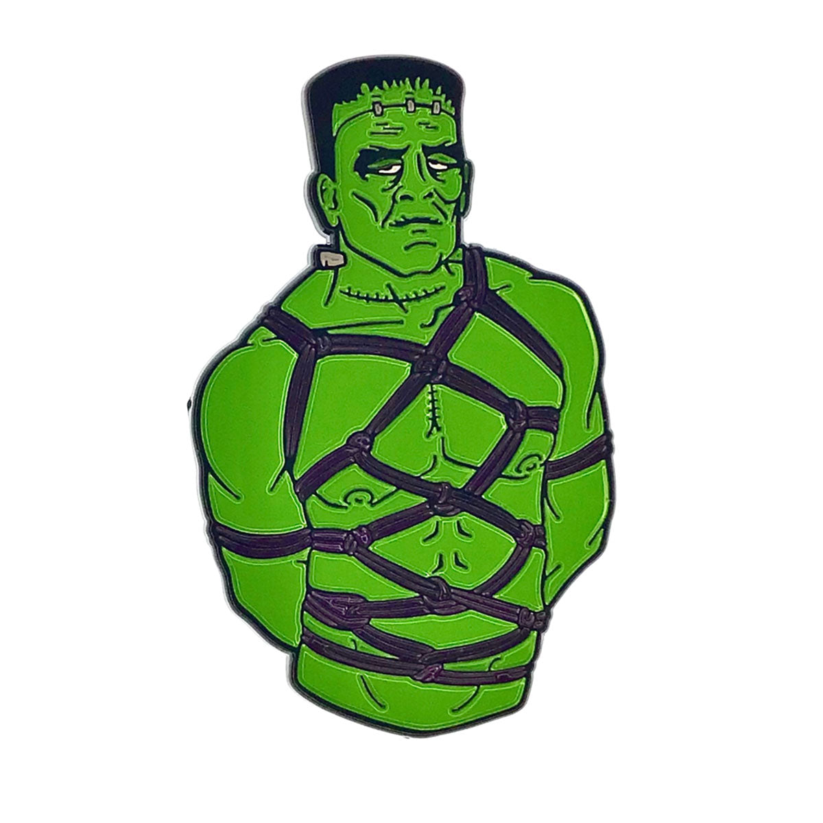 Geeky & Kinky Frankenstein Bound Pin