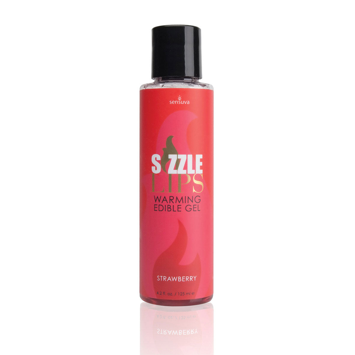 Sensuva Sizzle Lips Warming Gel - Strawberry