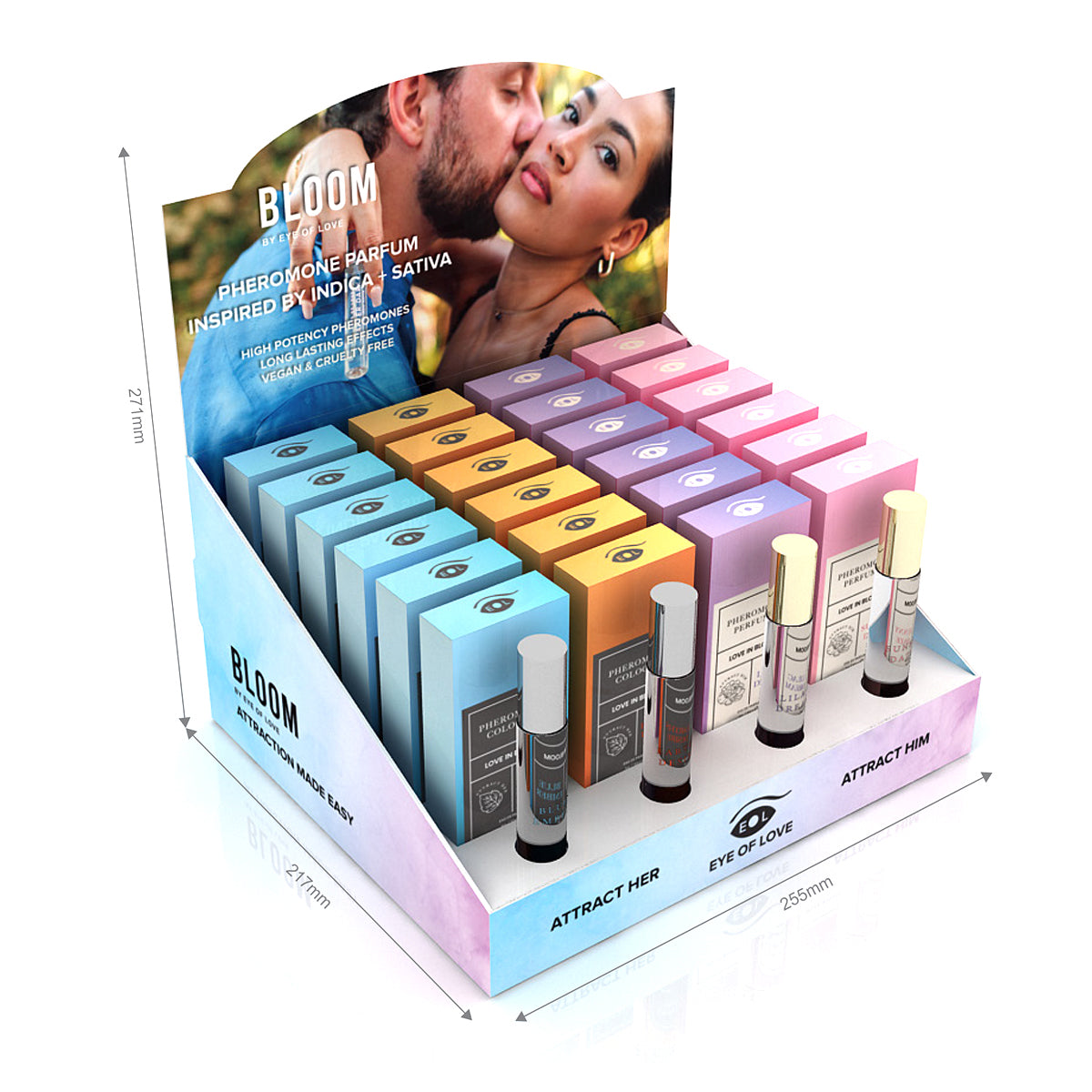 Eye of Love Bloom Pheromone 10Ml Display 4X6 Prepack