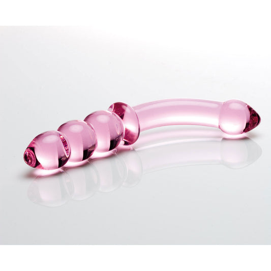 Sex Kitten Pink Glass G-Spotter Dil