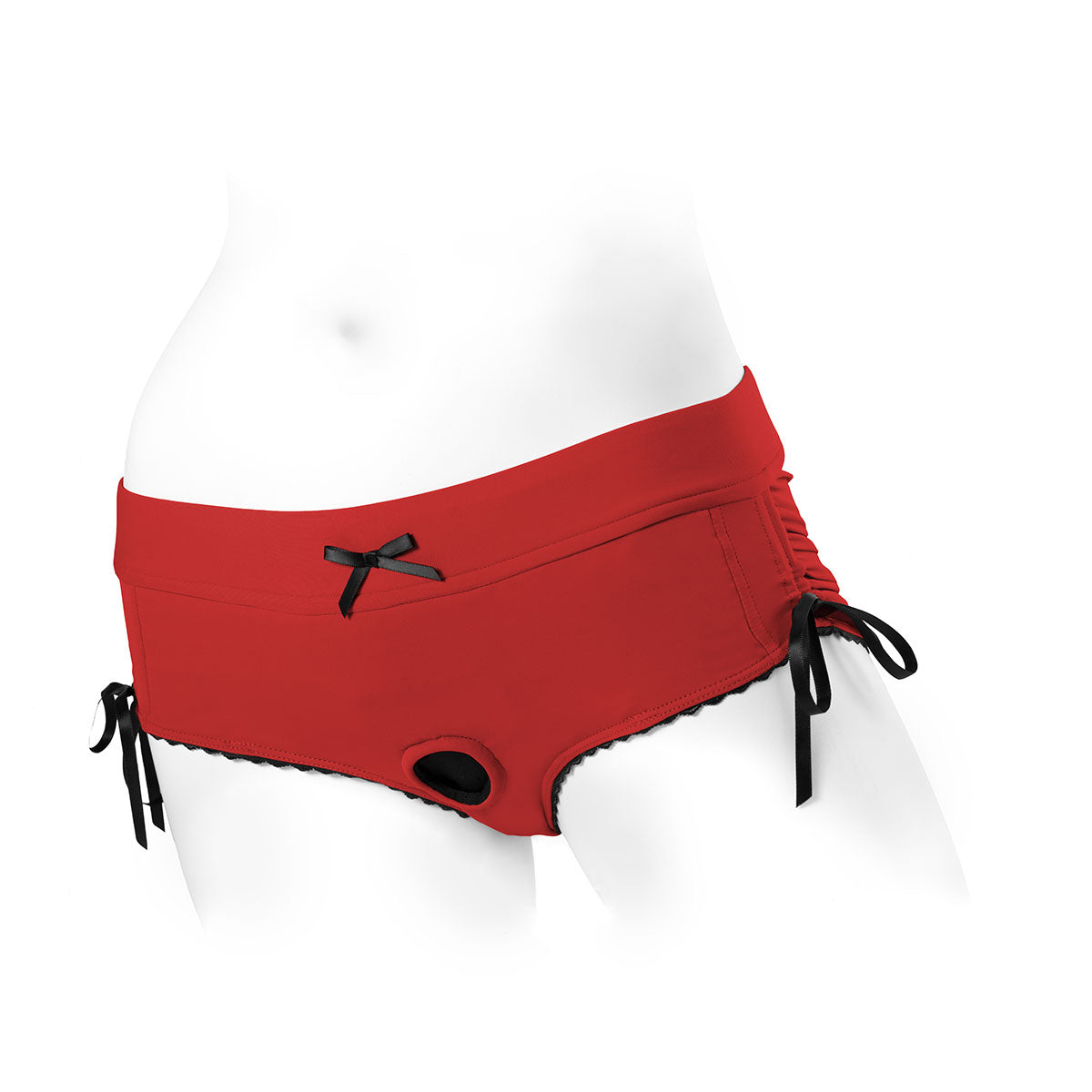 SpareParts Sasha Harness Red/Black Nylon - Large