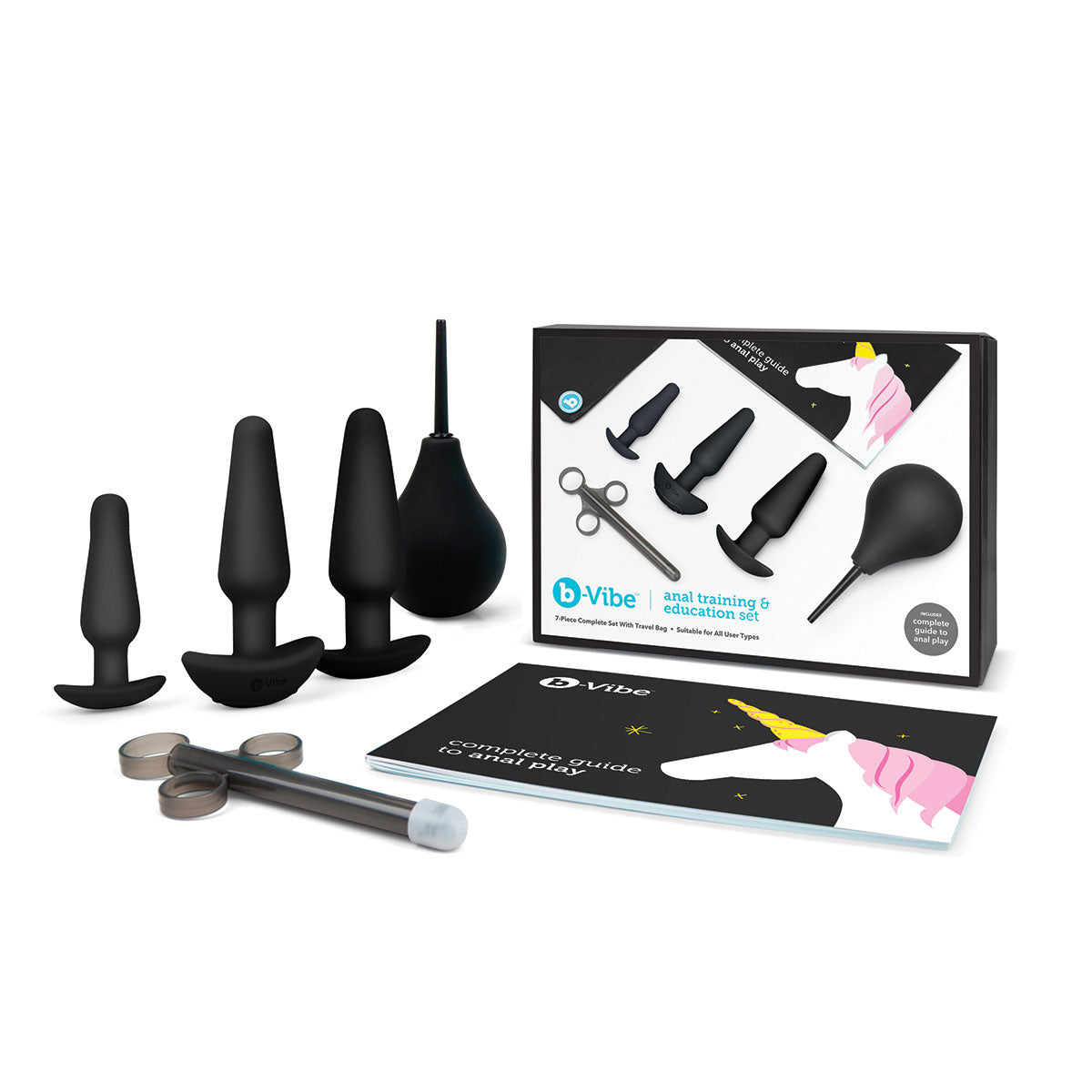 B-Vibe Anal Training Set - Black