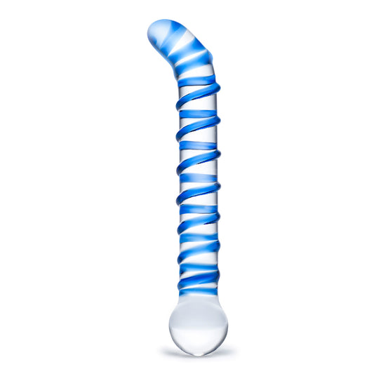 GLAS Mr. Swirly G-Spot Glass Dil 6.5"