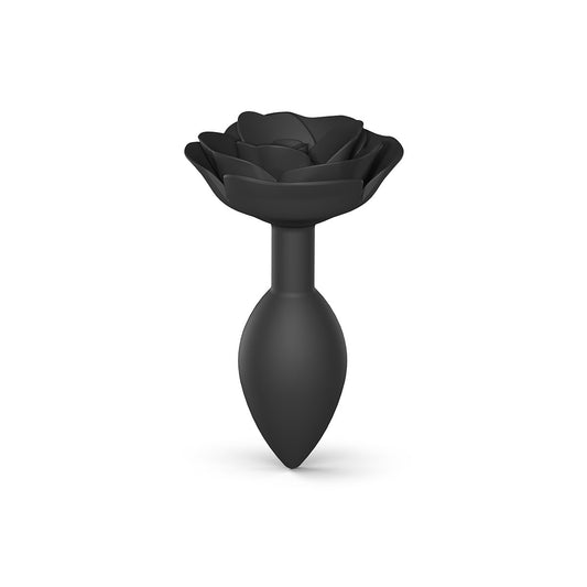 Love to Love Open Roses Plug Large - Black Onyx